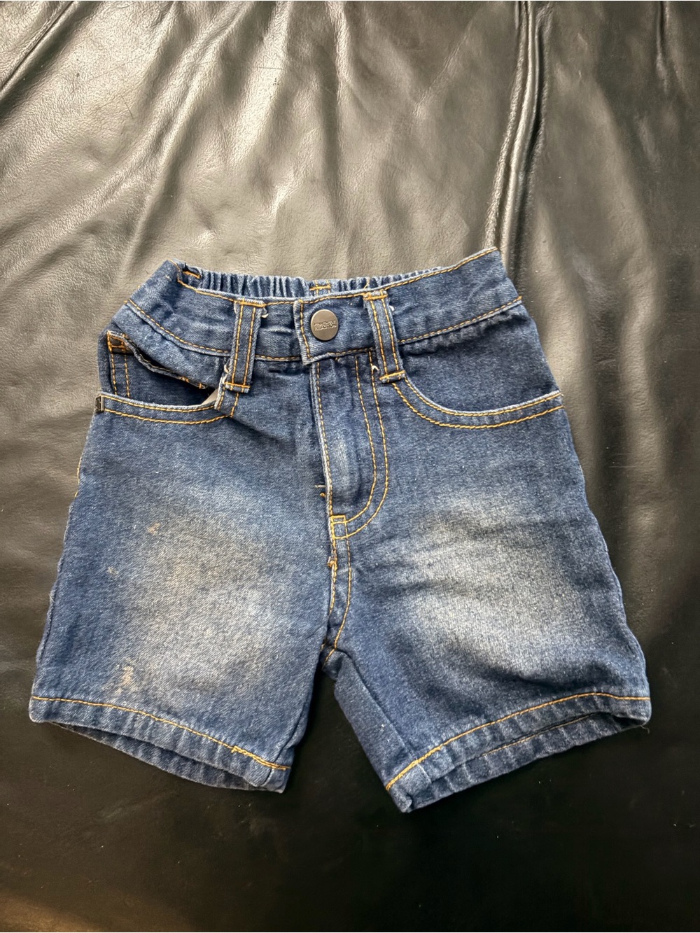 Kenneth Cole Reaction Kids Blue Denim Shorts 12m